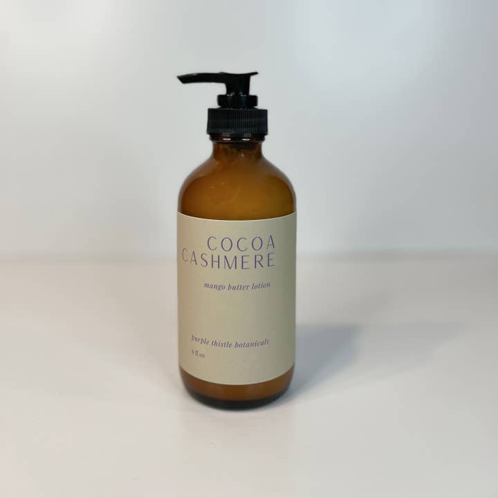 Purple Thistle Botanicals - Wholesale Body Cream/Lotion - Cocoa Cashmere Mango Butter Lotion