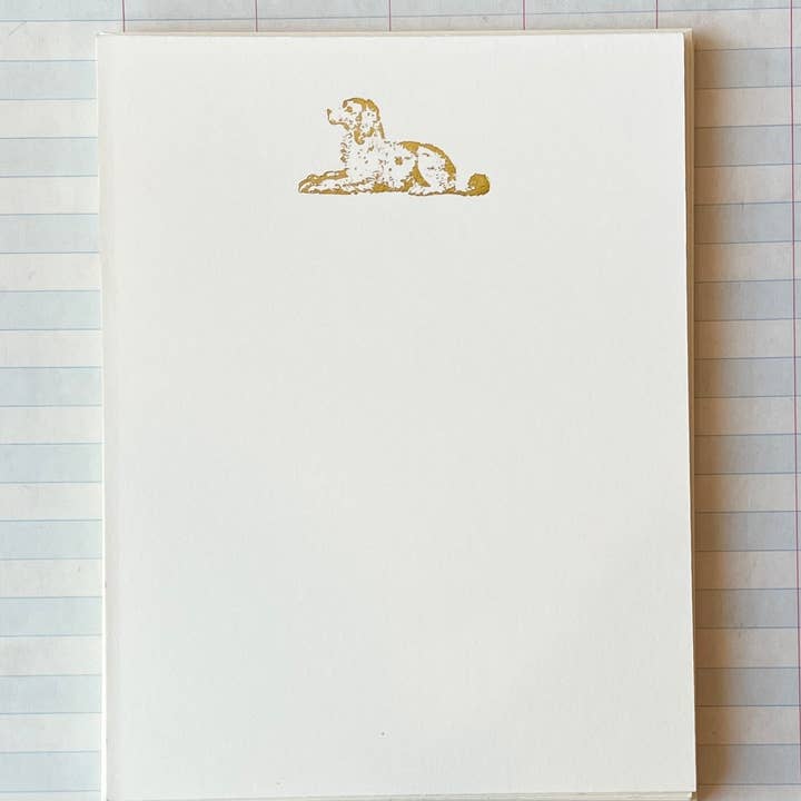 Parcel - Wholesale Stationery/Notecard Set - Good Dog Foil Pressed Stationery Set