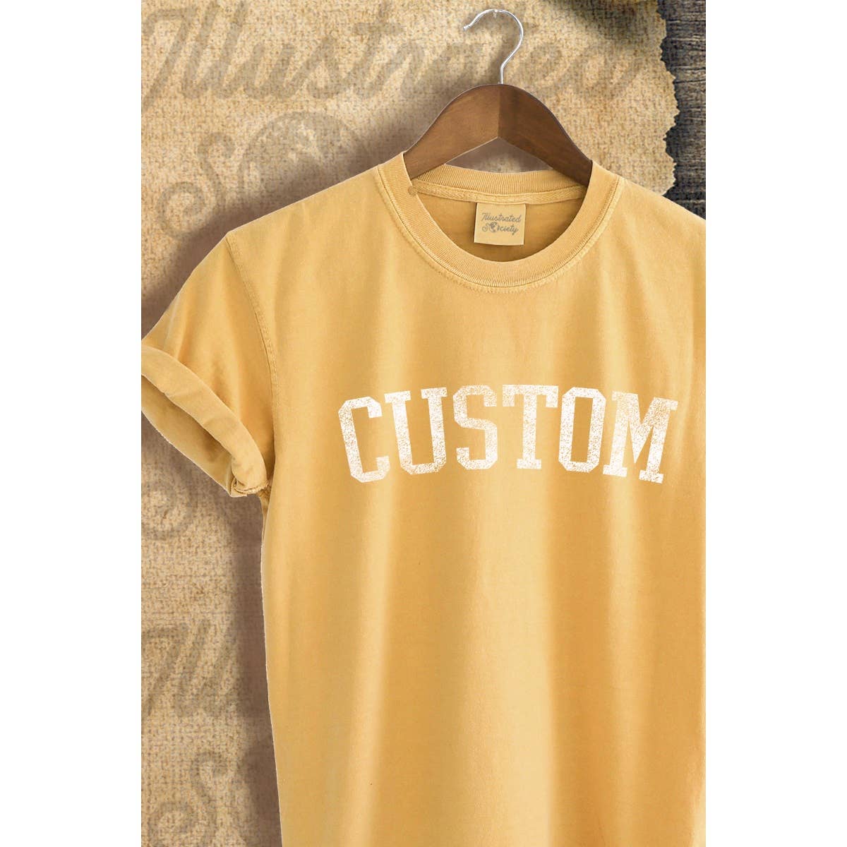 Illustrated Society - Wholesale Screen Printed T-Shirt - Women's - CUSTOM VINTAGE GRAPHIC TEE1