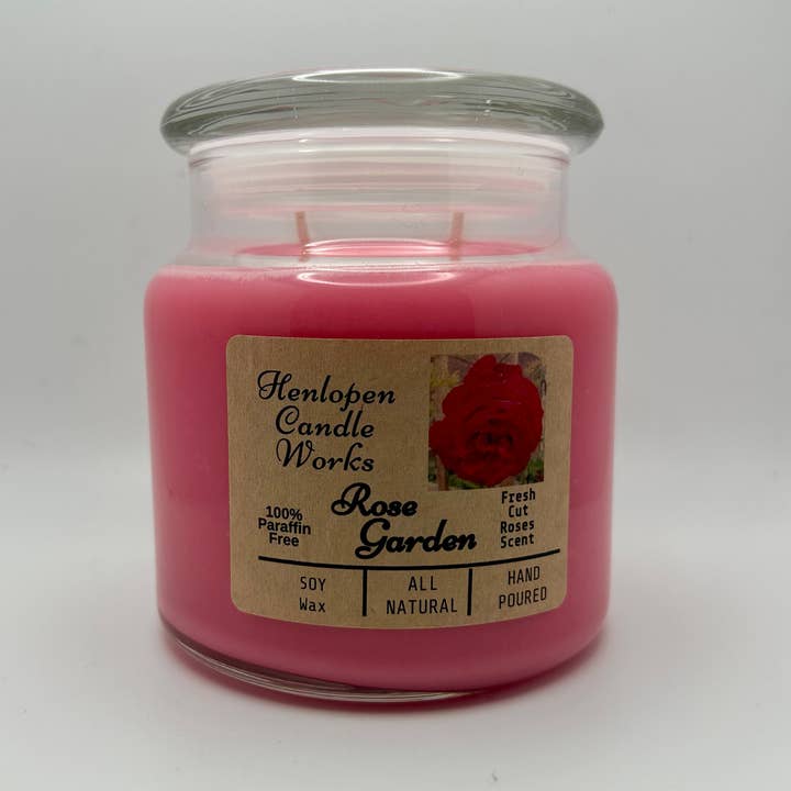 Rose Garden grande 50oz per la vendita all'ingrosso da parte di Henlopen Candle Works