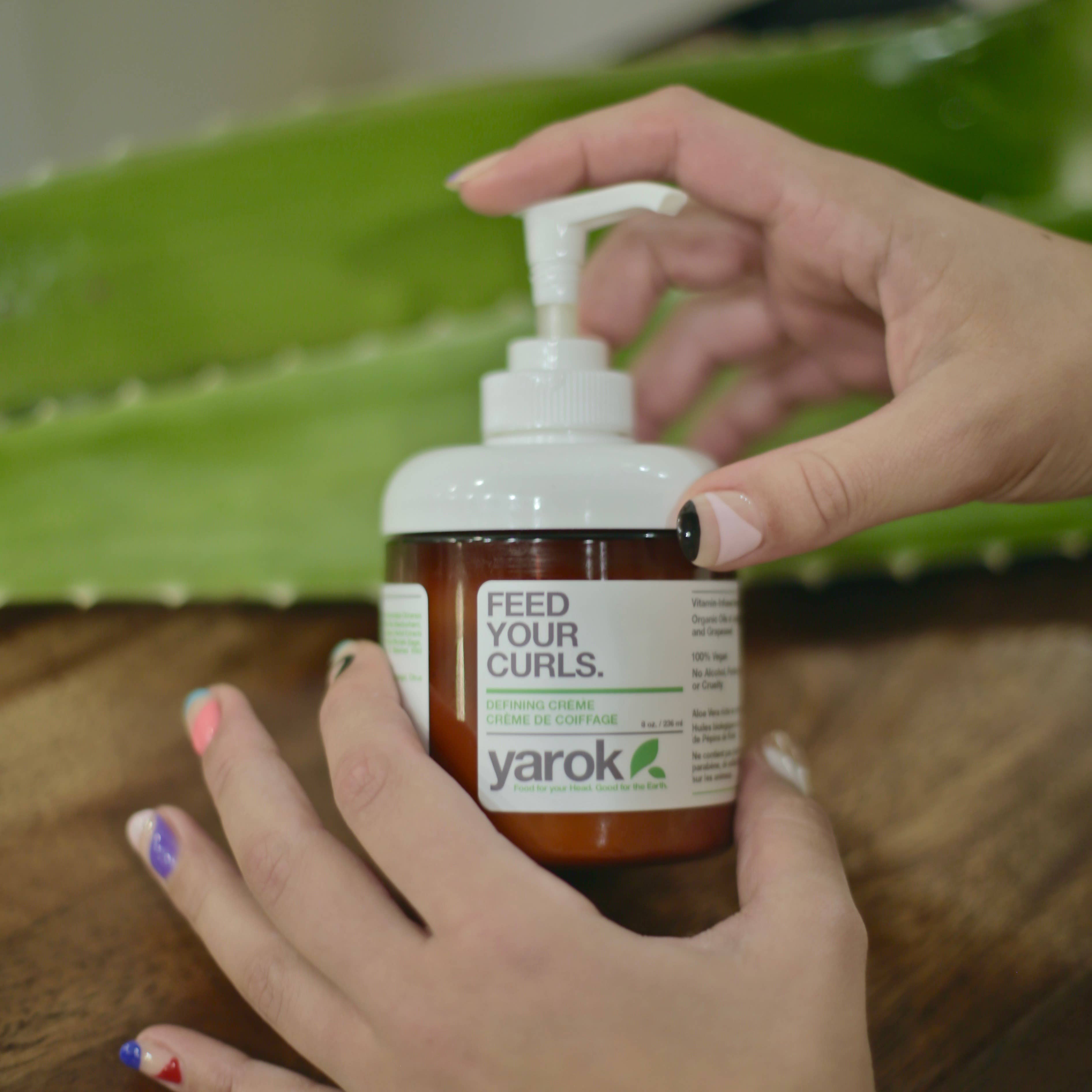 Yarok Plant Based Beauty - Venta al por mayor Geles/espumas de peinado - Crema para rizos FEED YOUR CURLS®2