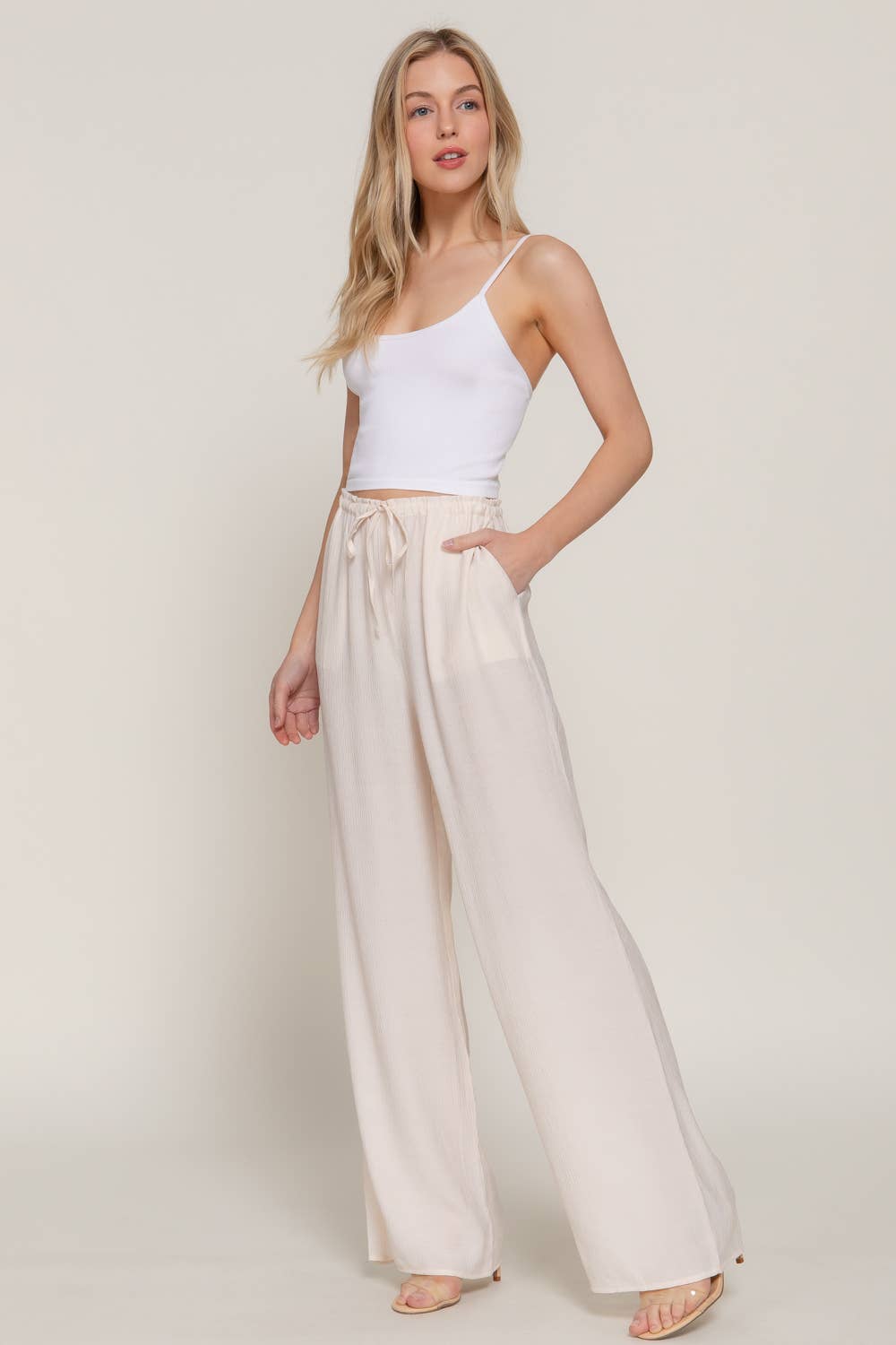 Active Basic | Active USA – wholesale Byxor - Dam – Byxor med resårmidja och justerbar snodd, vida och luftiga23