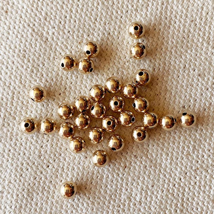 14 k guld fyldt 4.0mm perle For smykker gør. for engroshandel hos GoldFi