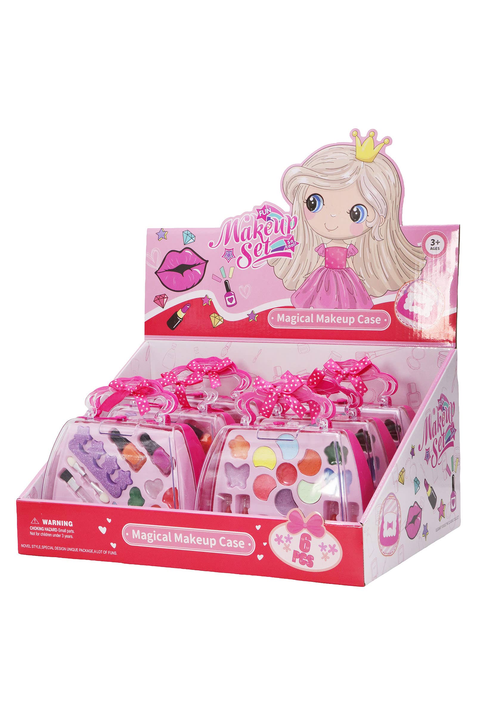 ASSORTED Kids Magical Princess Beauty Makeup Kit - 6 Pcs for wholesale on Faire1
