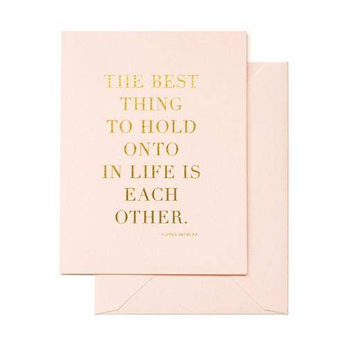 Sugar Paper - Wholesale Love Card - The Best Thing