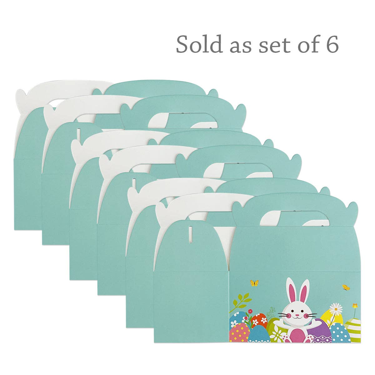 Wrapables.com - Wholesale Party Favor Bag/Box - Wrapables Easter Gift Baskets with Handle, Treat Boxes21
