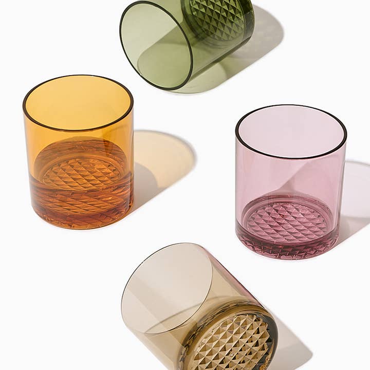 TOSSWARE - Wholesale Cocktail/Liquor Glass - TOSSWARE RESERVE 12oz Old Fashioned Set of 4, Color Tritan0