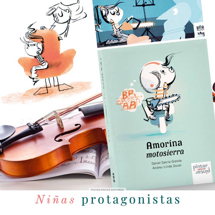 Pintar-Pintar Editorial - Wholesale Preschool Book (3-5) - Amorina chainsaw5