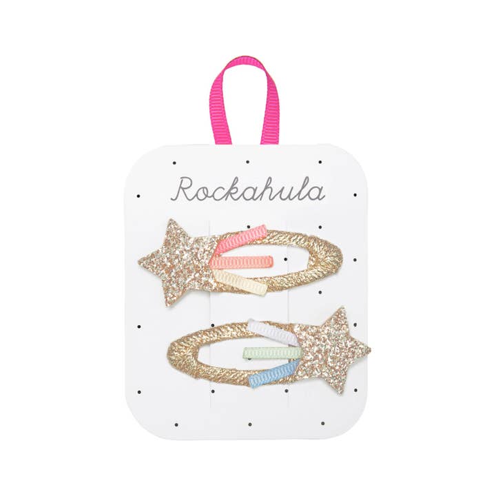 Rockahula Kids - Wholesale Hair Clip - Kids - Rainbow Shooting Star Clips
