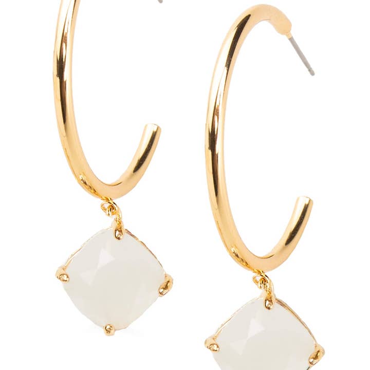 Violet & Brooks - Wholesale Hoop Earrings - Skylar Hoop