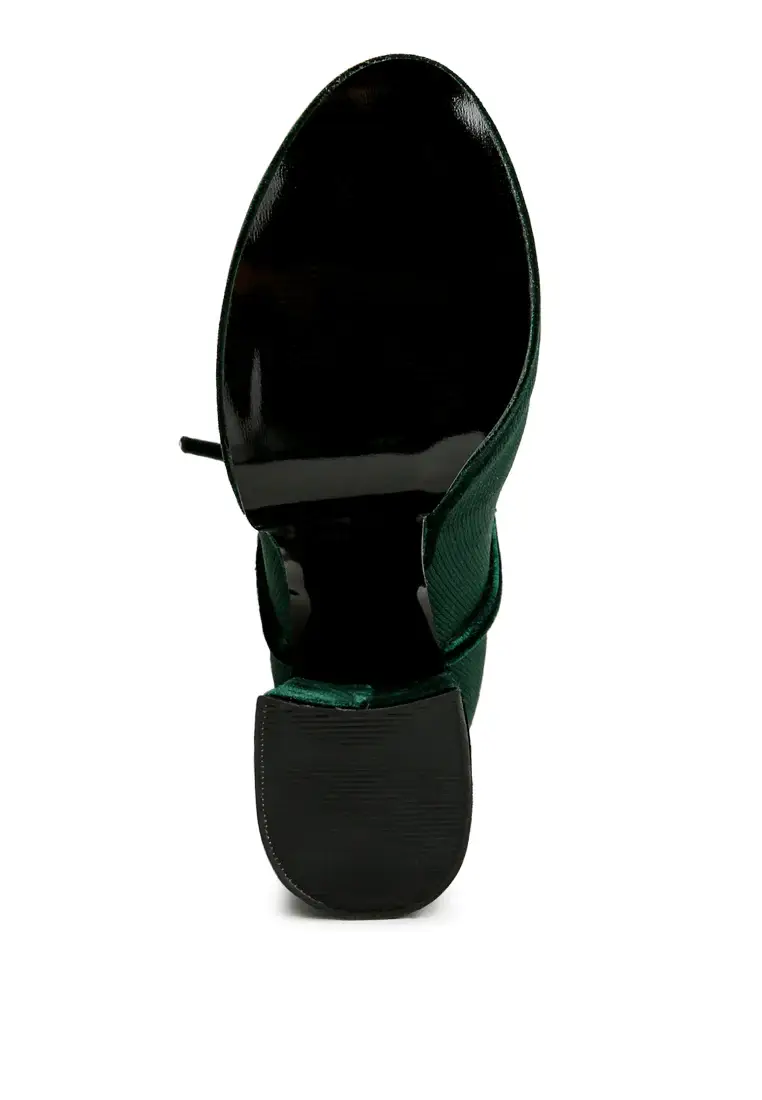 Rag Company – wholesale Booties – Women's – After Pay High Heeled Velvet Knitted Boot4