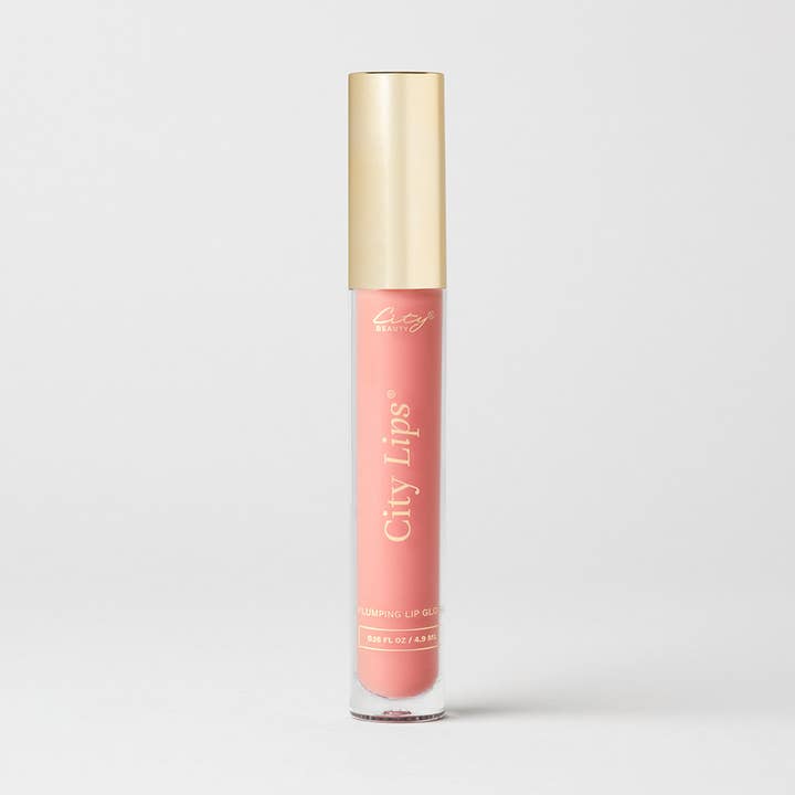 City Beauty - Wholesale Lip Gloss - City Lips® - Plumping Lip Gloss - South Peach - Sheer0