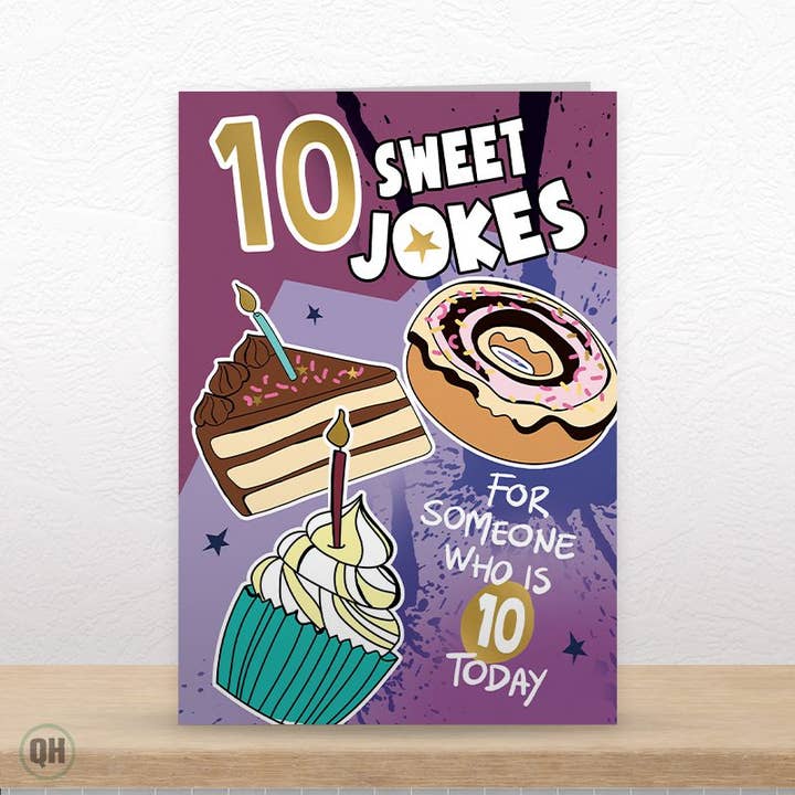 10-årsdagens söta skämt - Barnets 10-årsdagkort för wholesale av Quitting Hollywood
