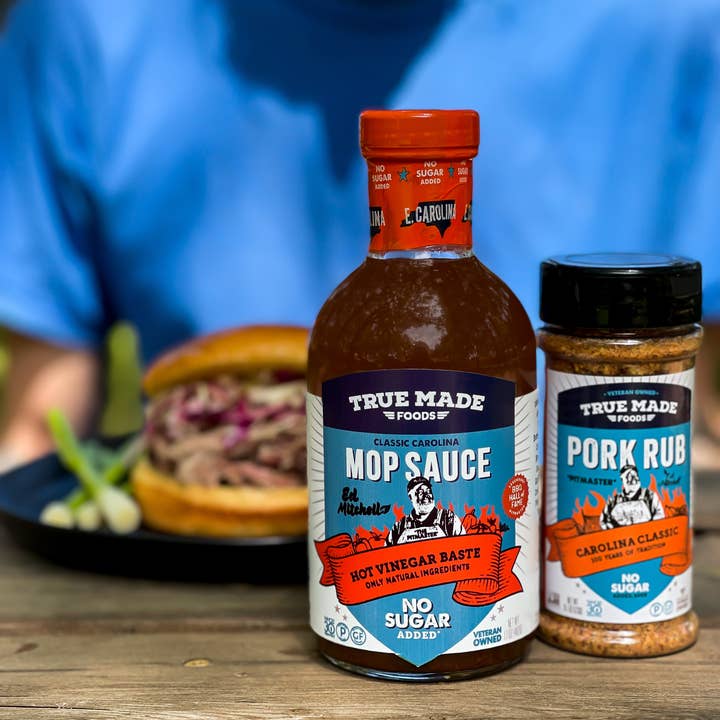 True Made Foods - Wholesale BBQ Sauce - Pitmaster East Carolina Vinegar BBQ Mop Sauce11