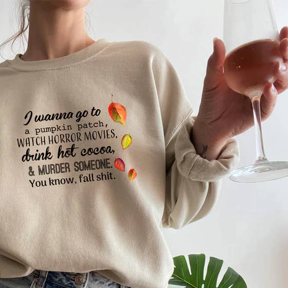 Höst Crewneck Sweatshirt - Höstskit för wholesale av Days with Gray