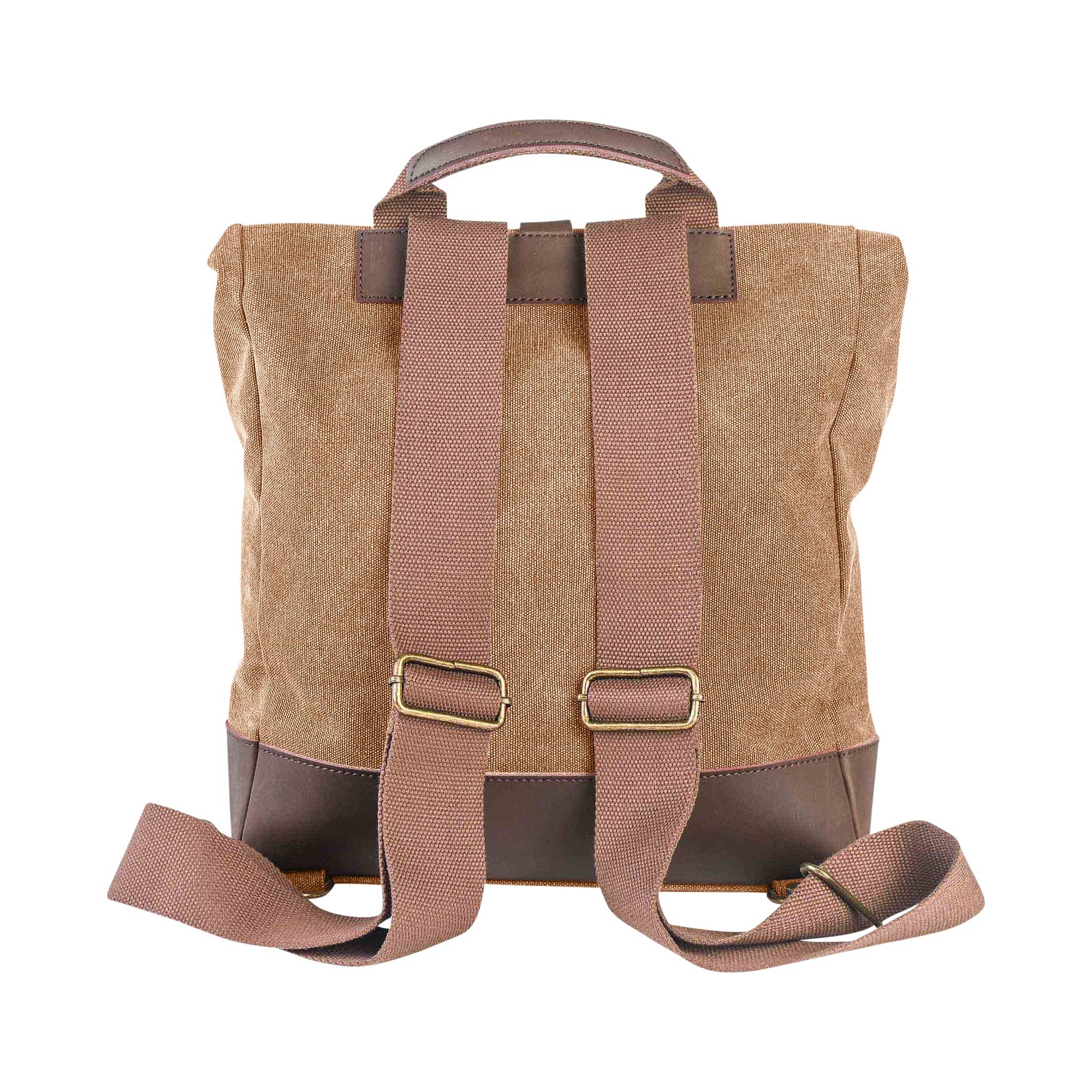 ZEDE PARIS - Vente Sac à dos – unisexe - ECOLE MILITAIRE - Sac à dos en toile et cuir33