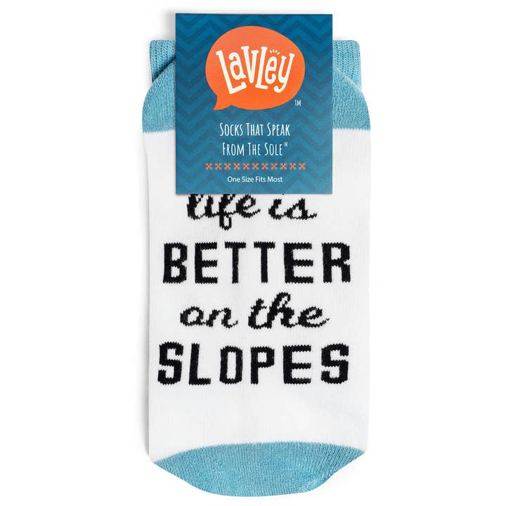 Lavley - Wholesale Socks - Unisex - Life Is Better On The Slopes Ski Socks6