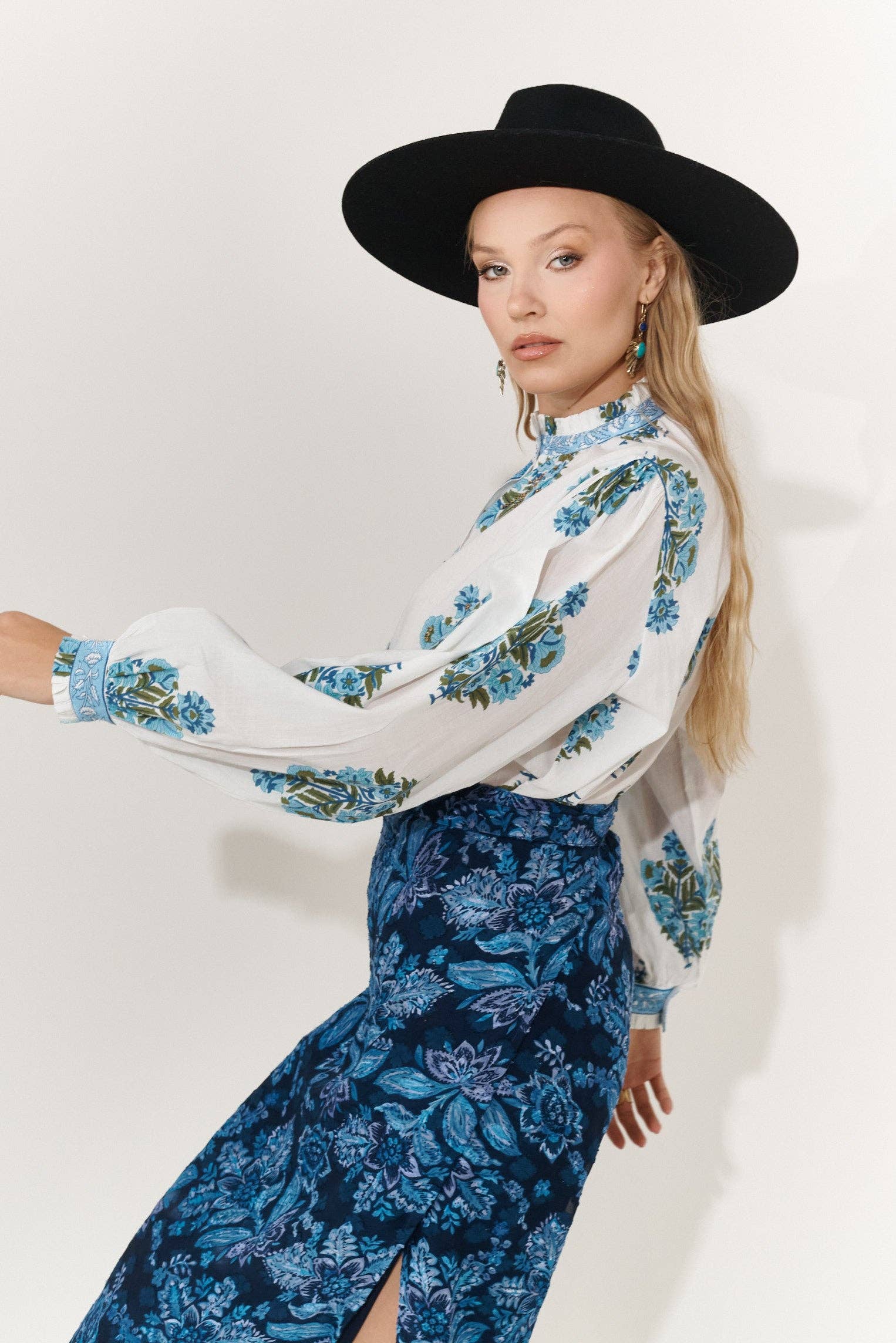 Piti Cuiti - Venta al por mayor Falda - Mujer - FALDA ROMI AZUL2