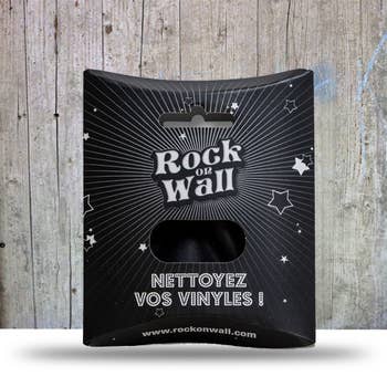 Cadre pour disque vinyle Rock on wall - Noir - Accessoires vinyles