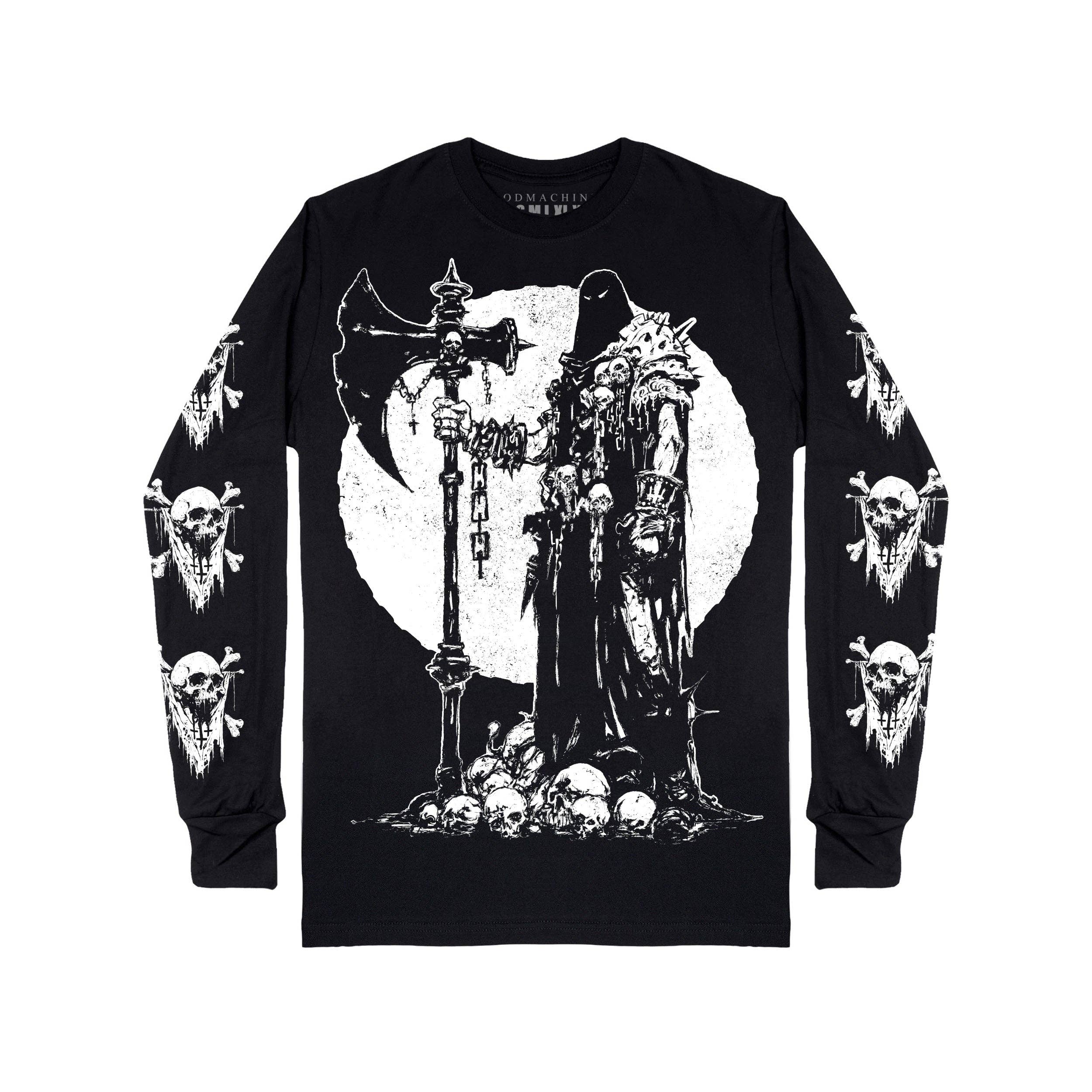 Godmachine – wholesale T-shirt (graphic) – unisex – The Executioner Unisex Long Sleeve T-Shirt0