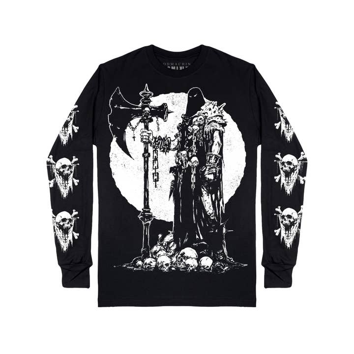 The Executioner Unisex Long Sleeve T-Shirt for wholesale by Godmachine