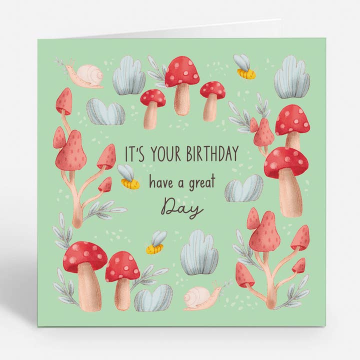 It's Your Birthday - Illustrated Card for wholesale by Ilana Ewing Designs