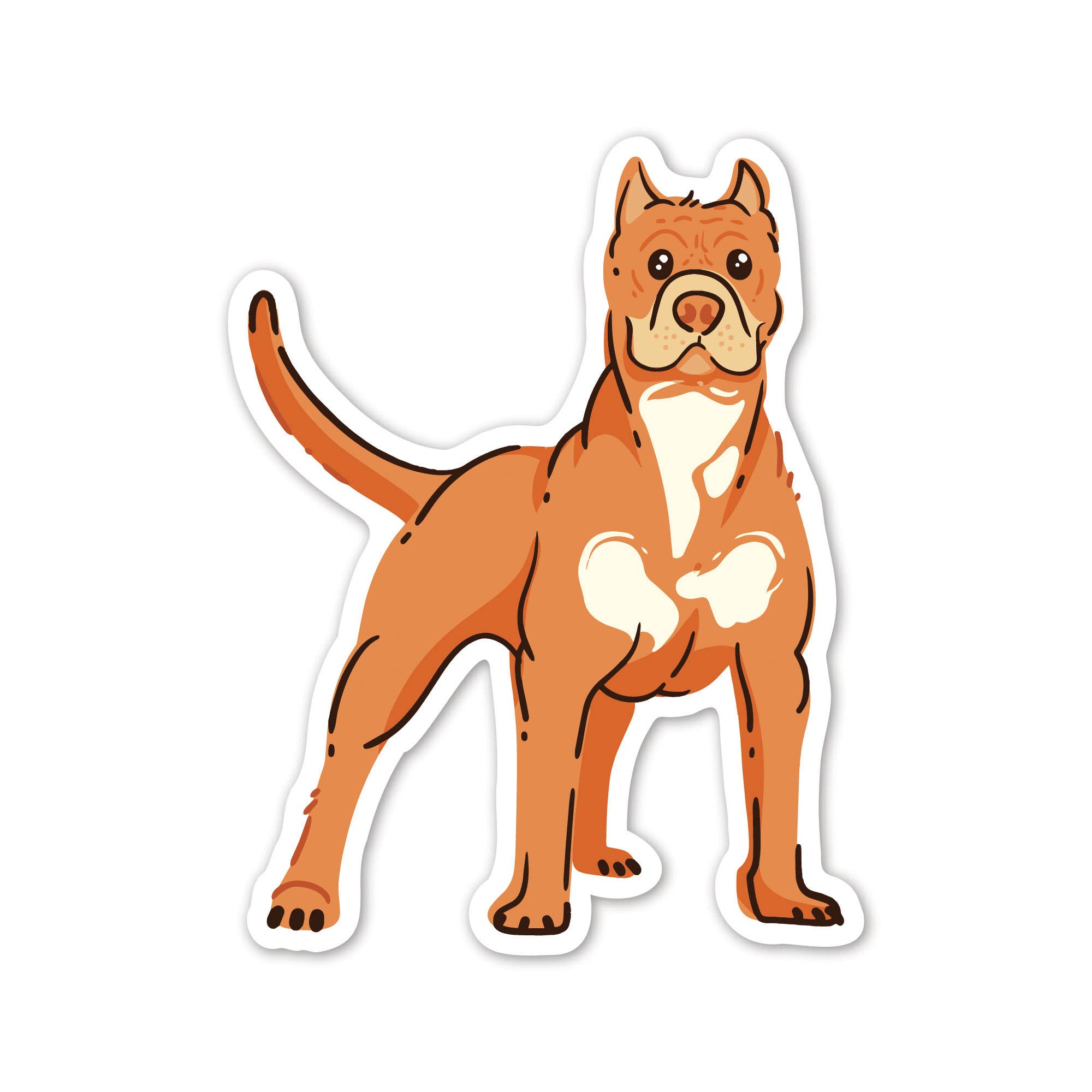 The Stickerie - Wholesale Phone & Laptop Stickers - Pit Bull Sticker1