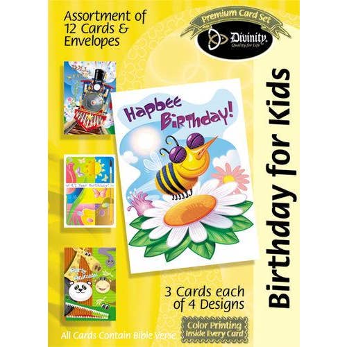 Boxed Cards: Birthday For Kids for wholesale by Divinity Boutique