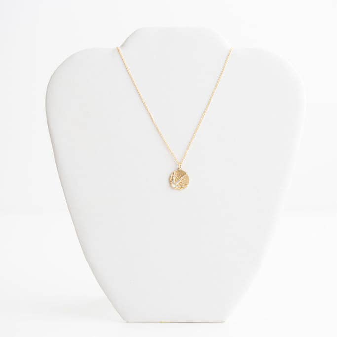 N7191-Opaal halsketting met zonnehanger voor wholesale door Heidi Hull Designs