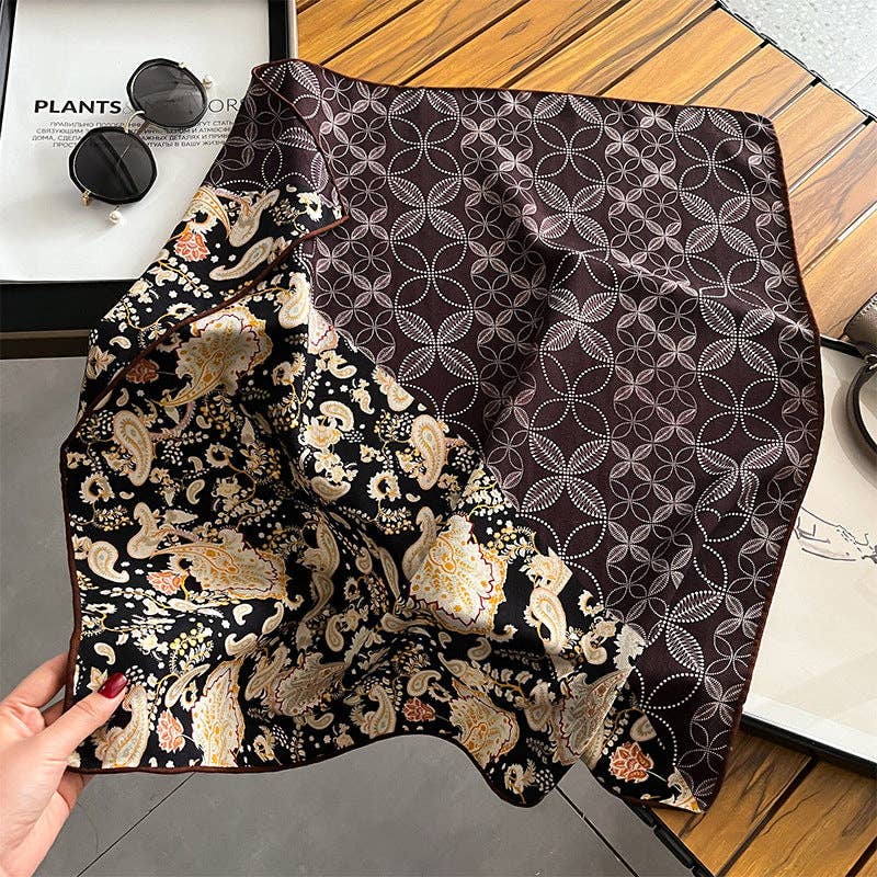 Marayn - Wholesale Scarf - Women's - Luxury Silk  Wool Scarf Chic Style 202529