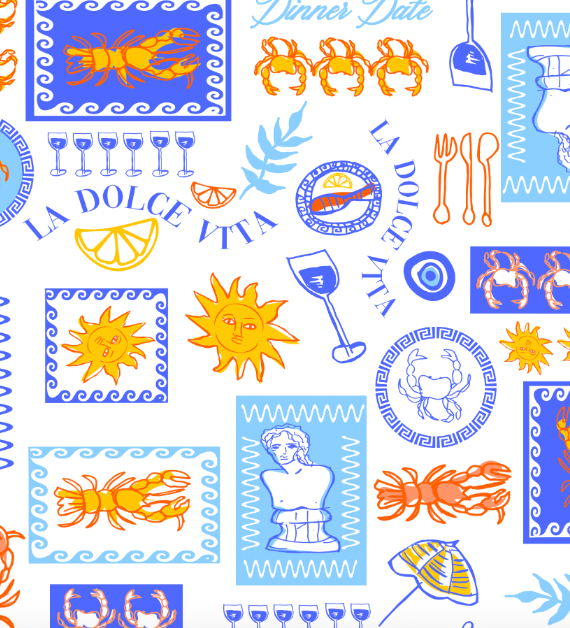 Melci Studio - Vente Ensemble de vêtements d'intérieur – femme - Ensemble Deux Pièces pour Dîner 100% Coton4