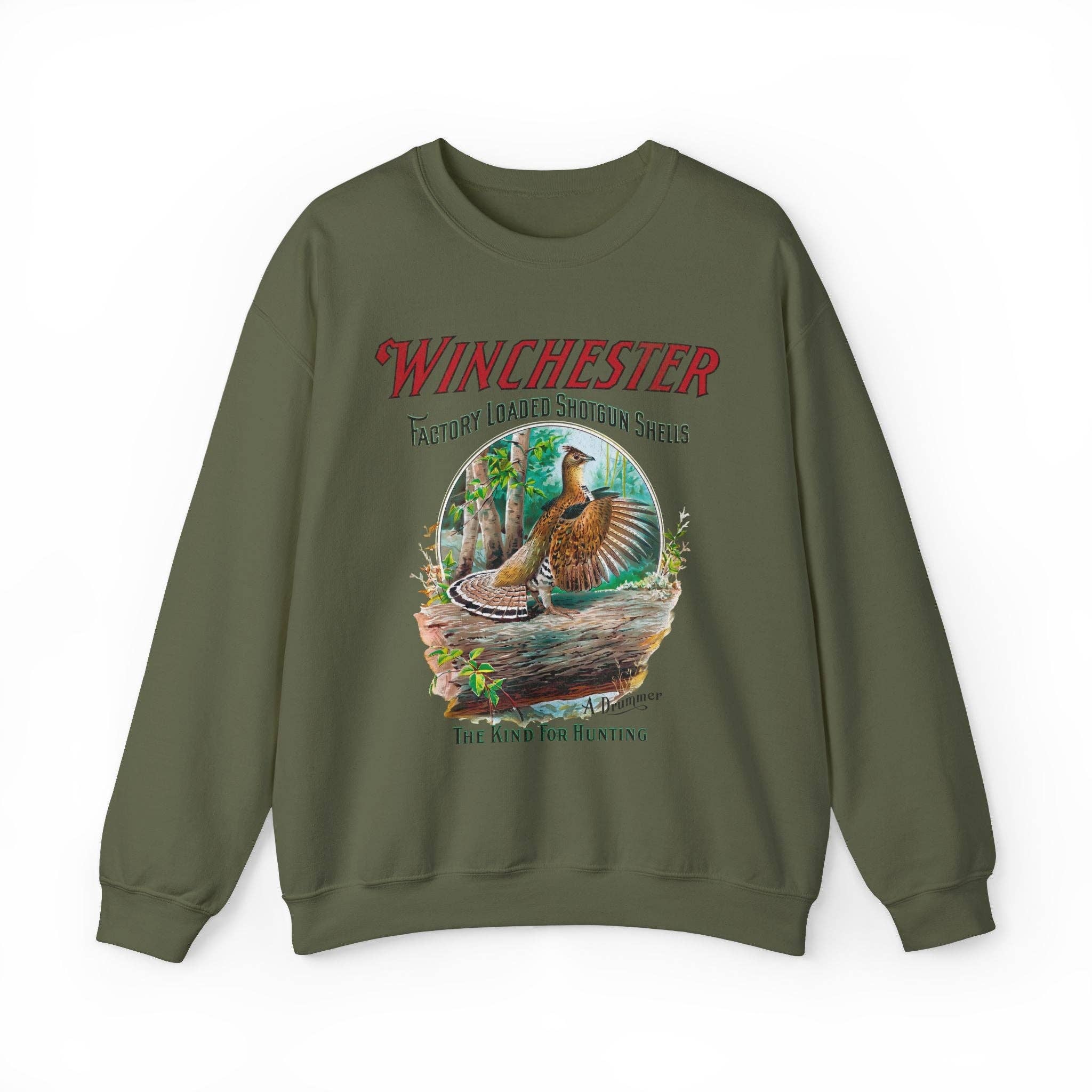 KILLER RETRO - Wholesale Graphic Sweatshirt - Unisex - Vintage Rifle Shell Ad Sweatshirt3
