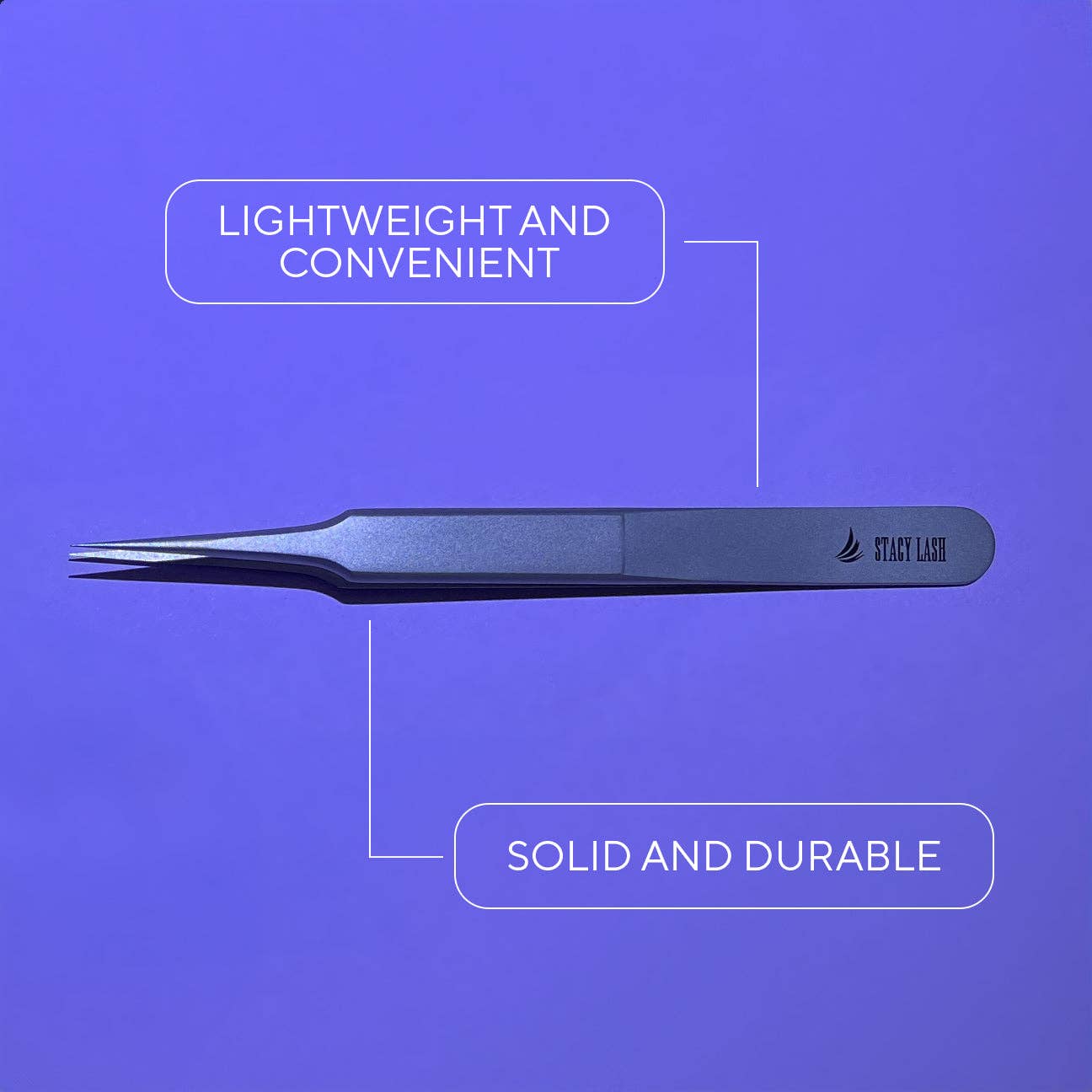 Stacy Lash - Wholesale Fake Lash Applicator - Stacy Lash STL-4 A-Shaped Isolation Eyelash Extension Tweezers3