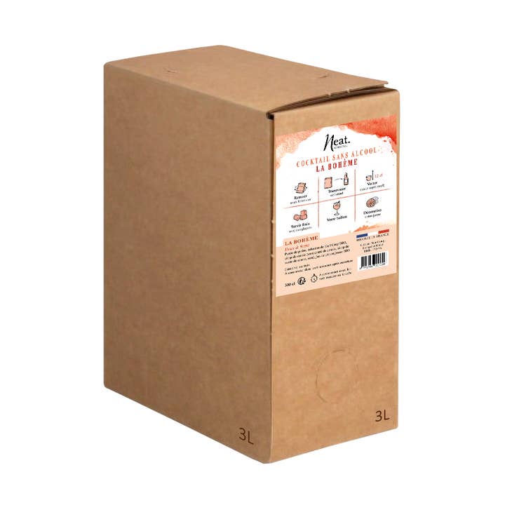 Färdigblandad Cocktail (Alkoholfri) - La Bohème - 300cl för wholesale av Neat Cocktail