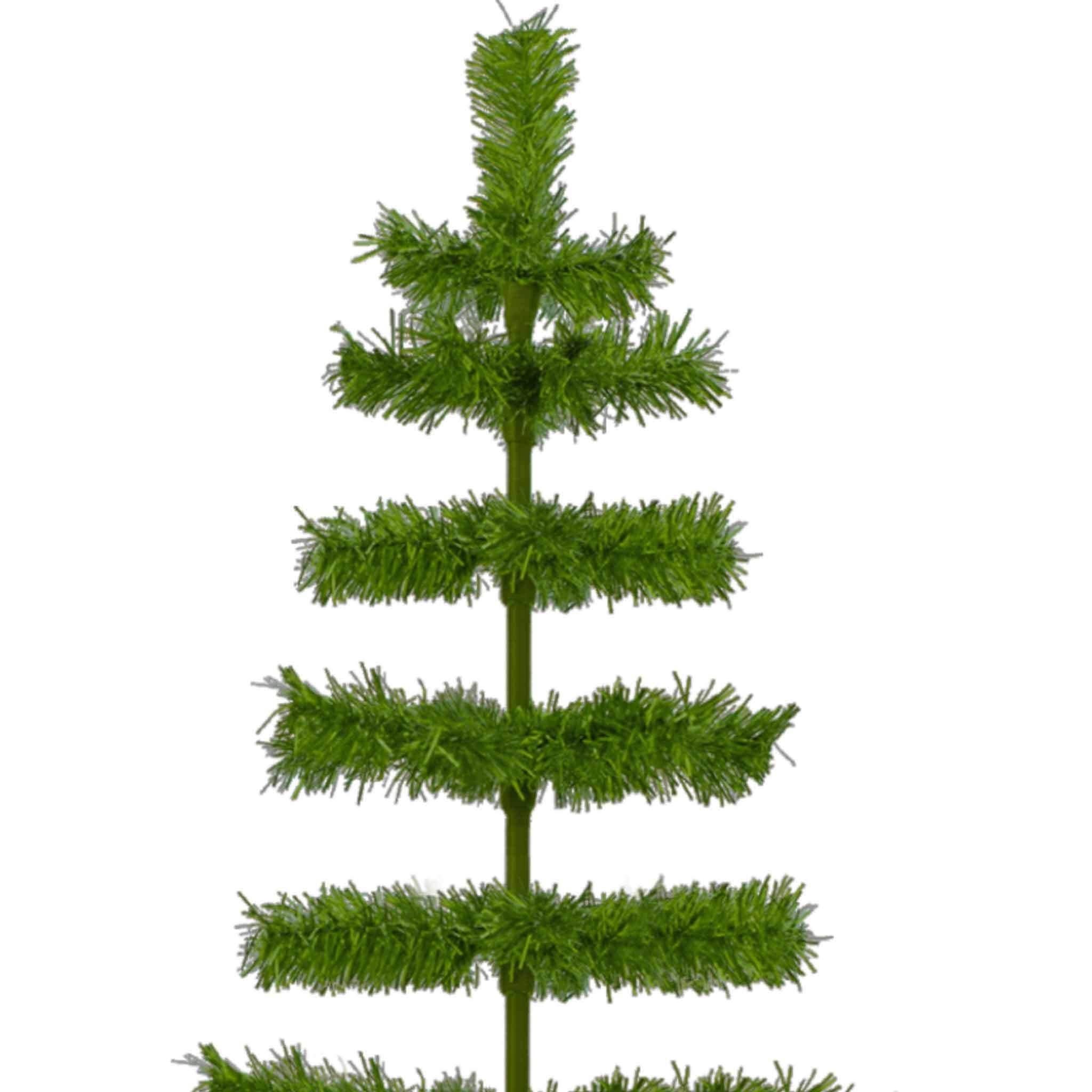 Lee Display - Wholesale Christmas Decoration - Alpine Green Tinsel Christmas Tree15