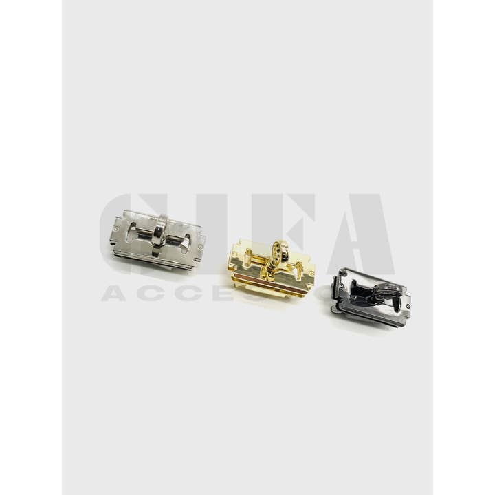 Gifa Accessori - Wholesale Clasp - Rectangular turn lock art 7183