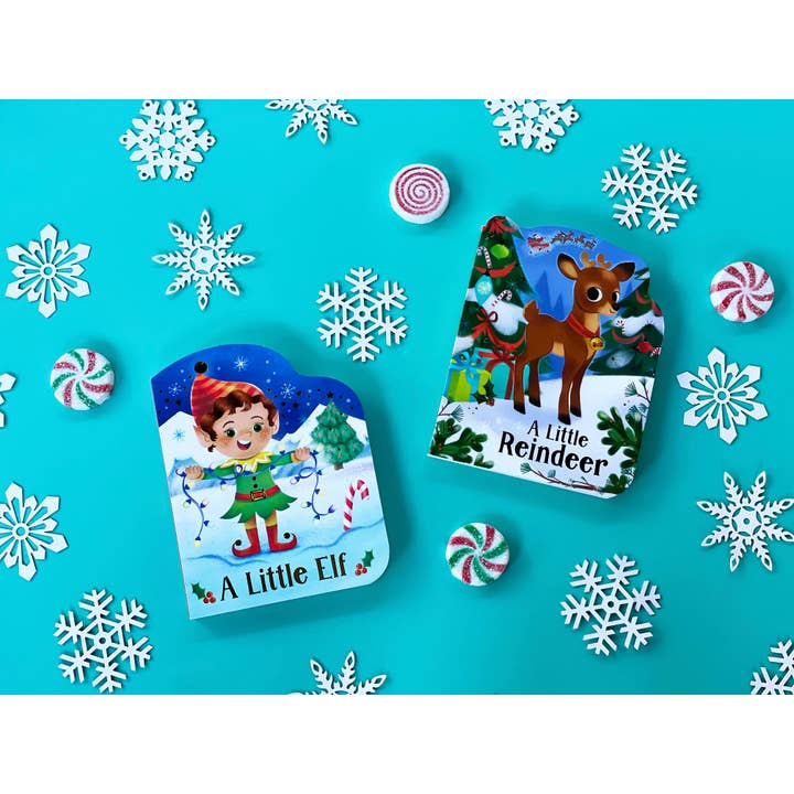 Cottage Door Press - Wholesale Baby & Toddler Book (0-2) - A Little Reindeer Shaped Christmas Board Book4