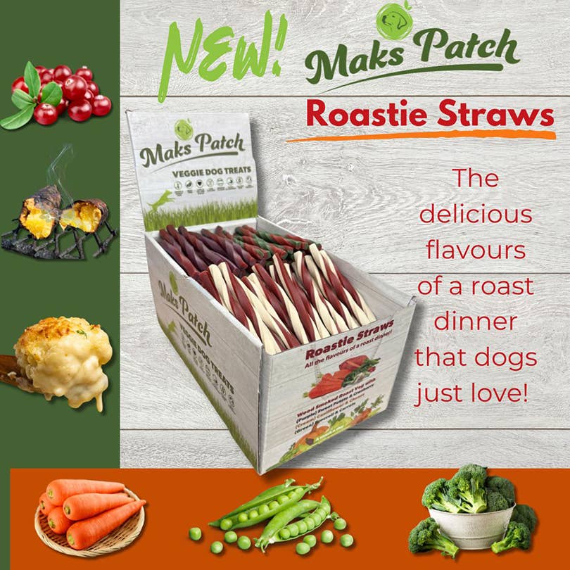 Miro & Makauri – wholesale Pet treats – Dog – Maks'Patch Roastie Straws1