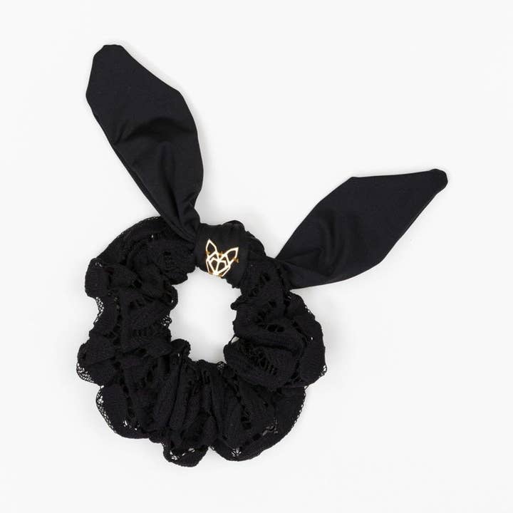 Women's Bachelorette Bunny Scrunchie for wholesale by Hunny Bunny Collection