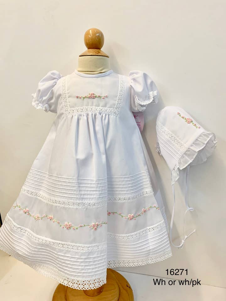 16271 Elegant Embroidered Daygown for wholesale by Will'beth