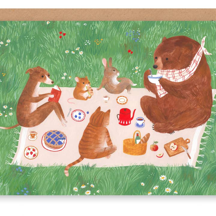 Picnic A6-kaart voor wholesale door Cécile Berrubé