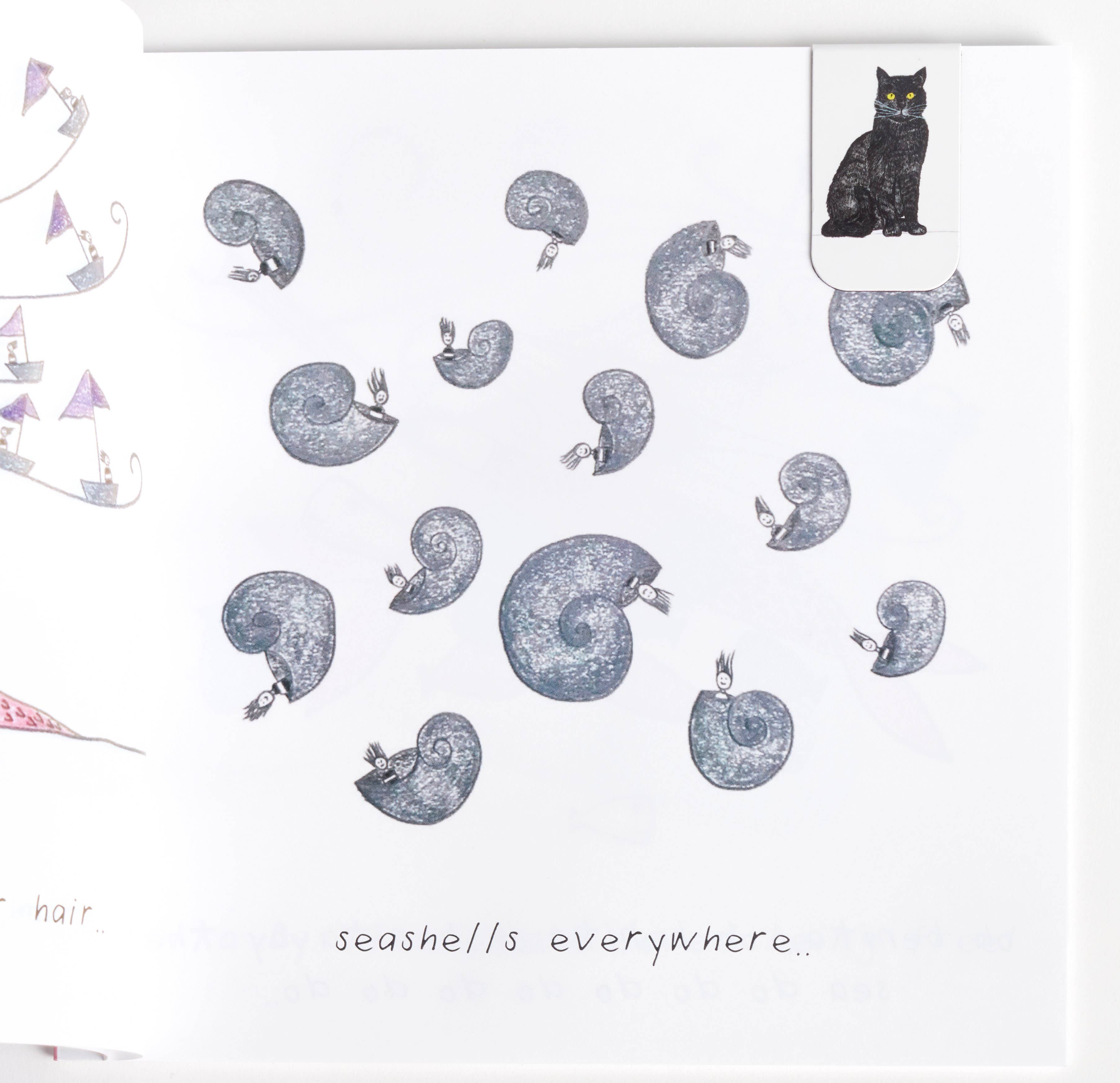 Natchie - Wholesale Bookmark - Cat Cat Magnetic Bookmarks 2