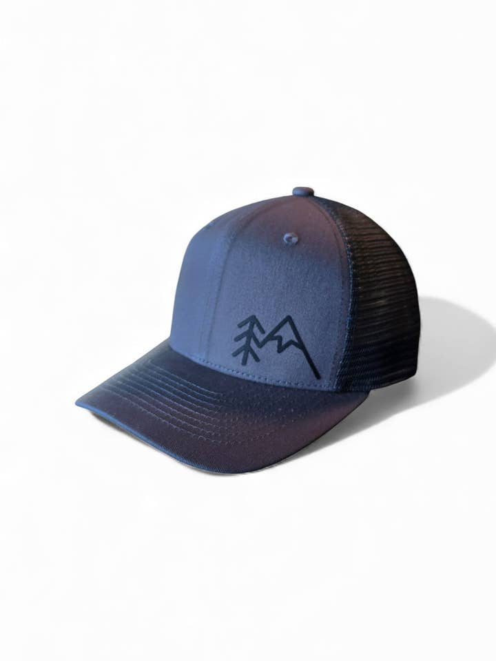 Casquette trucker Montagne | Casquette snapback Aventure pour la vente par Moove Headwear
