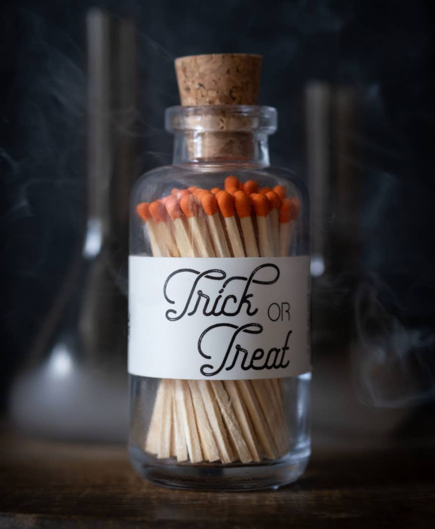 Made Market Co. - Wholesale Matches - Apothecary Vintage Halloween Trick or Treat Matches