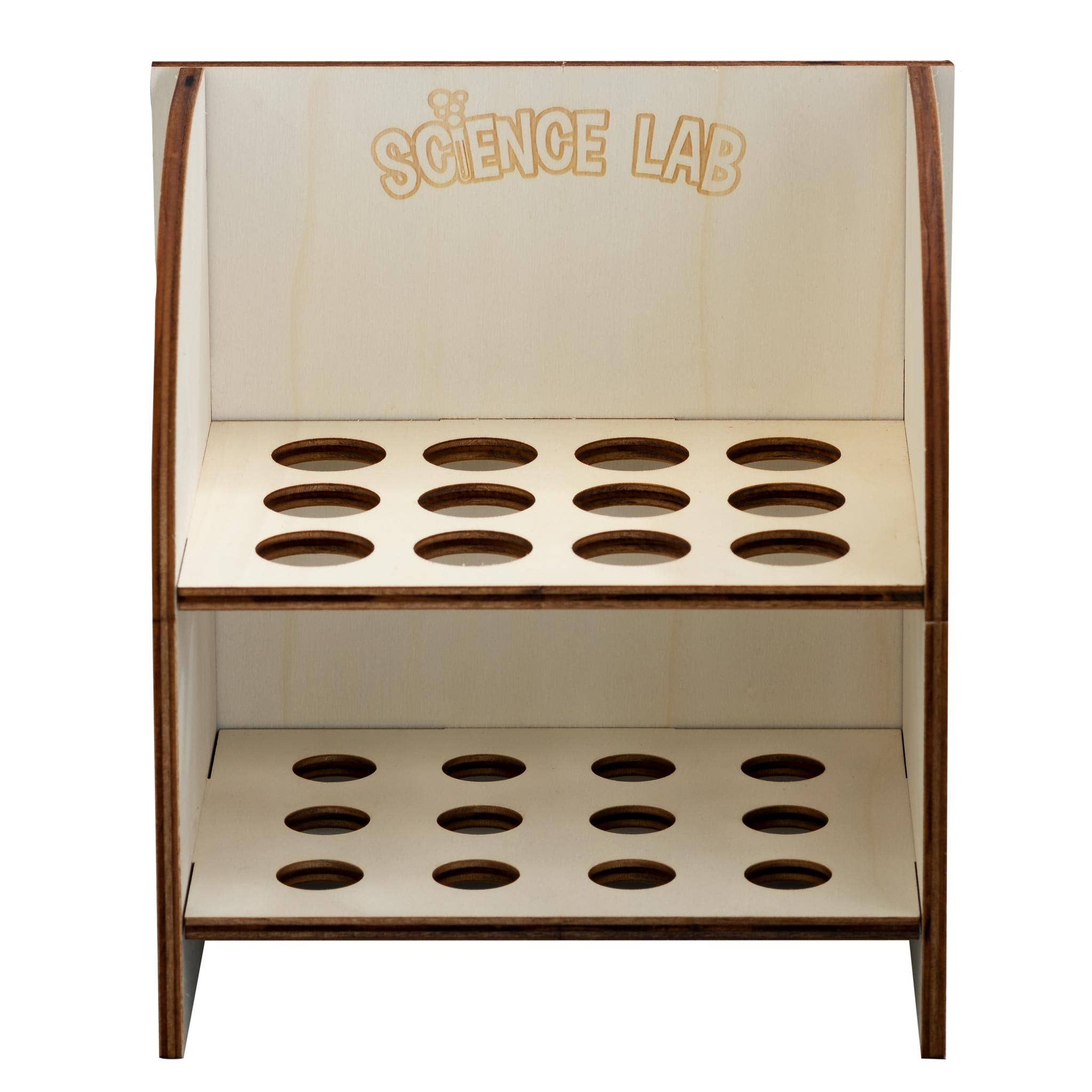 Heebie Jeebies USA - Vente Présentoir – enfant et bébé - Support à tubes à essai demi-affichage en contreplaqué2