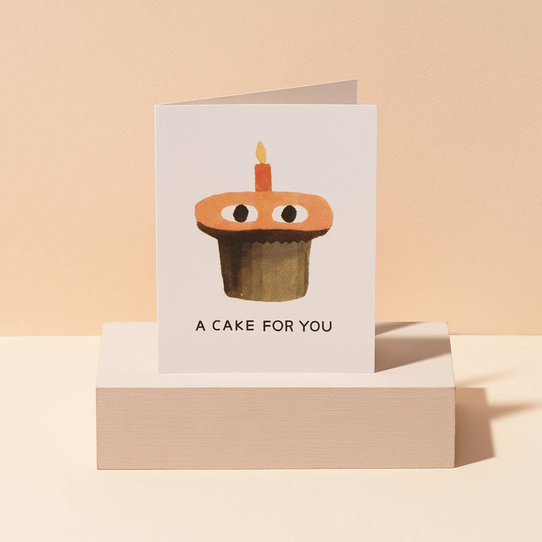 Red Cap Cards - Wholesale Birthday Card - A Cake birthday greeting card1