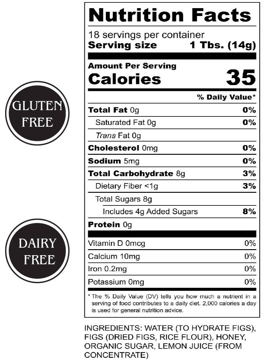 Tait Farm Foods - Wholesale Jam/Jelly - Fig & Honey Conserve1