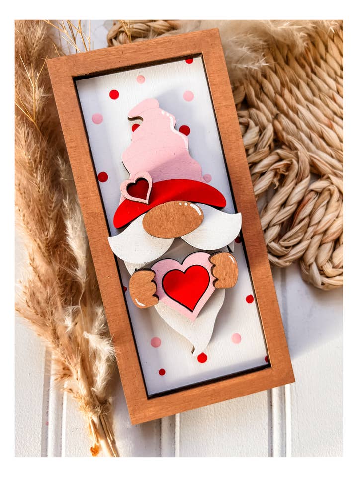 Love Gnome DIY Creative Kit for wholesale by Country Roads Rustic Decor