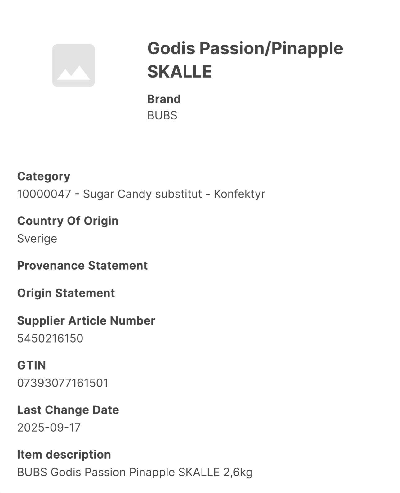 Swedelicious - Swedish Candy - Wholesale Gummy - Bubs Passion/Pineapple Foam Skulls - Swedish Candy1