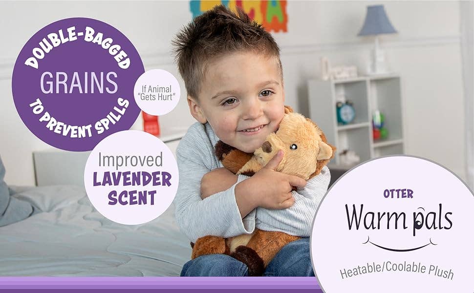 1i4 Group - Wholesale Stuffed/Plush Toy - Kids & Baby - Ozzie Otter Warm Pal2